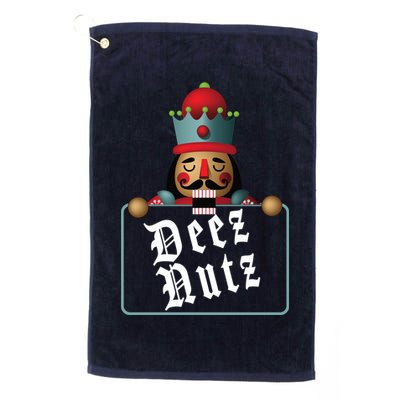 Deezs Nuts Nutcrackers Golf Towel