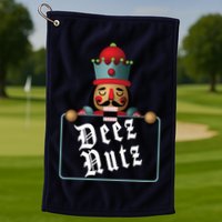 Deezs Nuts Nutcrackers Golf Towel