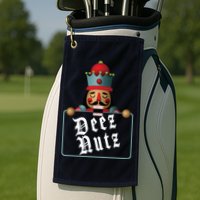 Deezs Nuts Nutcrackers Golf Towel