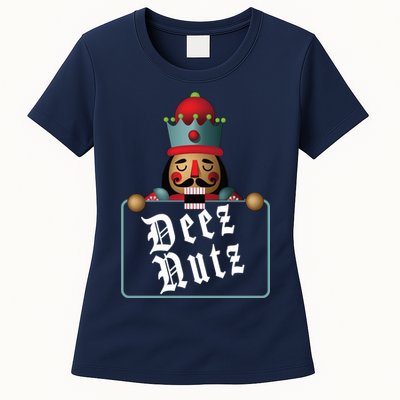Deezs Nuts Nutcrackers Womens T-Shirt