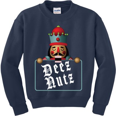 Deezs Nuts Nutcrackers Kids Sweatshirt