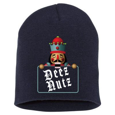 Deezs Nuts Nutcrackers Short Acrylic Beanie