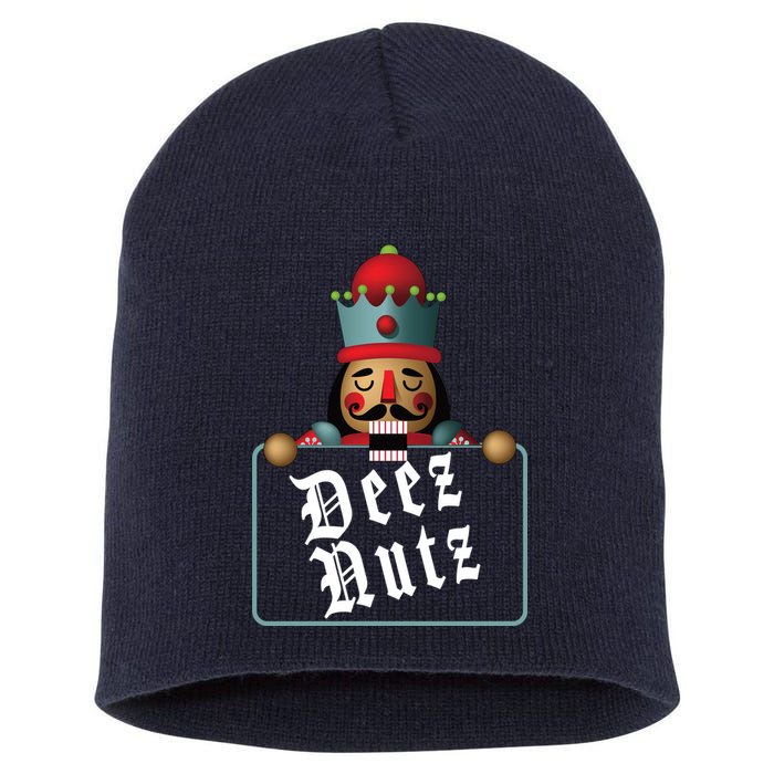 Deezs Nuts Nutcrackers Short Acrylic Beanie