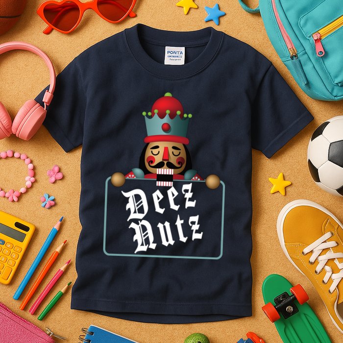 Deezs Nuts Nutcrackers Kids T-Shirt