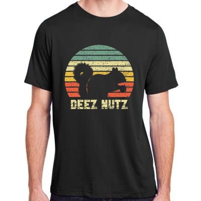 Deez Nuts Nutcracker Squirrel Deez Nutz Deezs Nut Adult ChromaSoft Performance T-Shirt