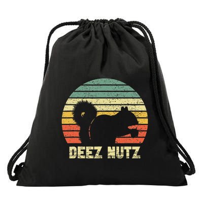 Deez Nuts Nutcracker Squirrel Deez Nutz Deezs Nut Drawstring Bag
