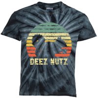 Deez Nuts Nutcracker Squirrel Deez Nutz Deezs Nut Kids Tie-Dye T-Shirt