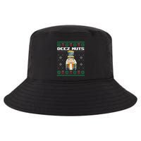 Deez Nuts Nutcracker Funny Ugly Christmas Xmas Gifts Cool Comfort Performance Bucket Hat