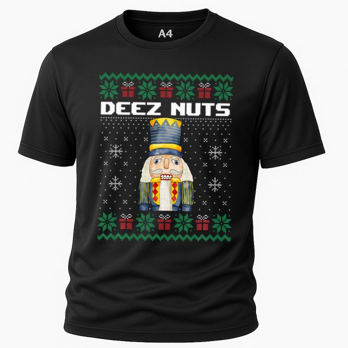 Deez Nuts Nutcracker Funny Ugly Christmas Xmas Gifts Performance Shirt