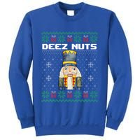 Deez Nuts Nutcracker Funny Ugly Christmas Xmas Gifts Sweatshirt