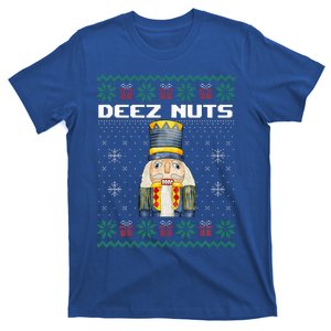 Deez Nuts Nutcracker Funny Ugly Christmas Xmas Gifts T-Shirt