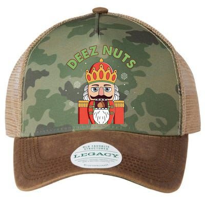 Deez Nuts Nutcracker Nut Christmas Pjs Legacy Tie Dye Trucker Hat