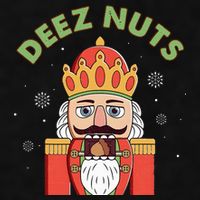 Deez Nuts Nutcracker Nut Christmas Pjs Ladies PosiCharge Tri-Blend Wicking Tank