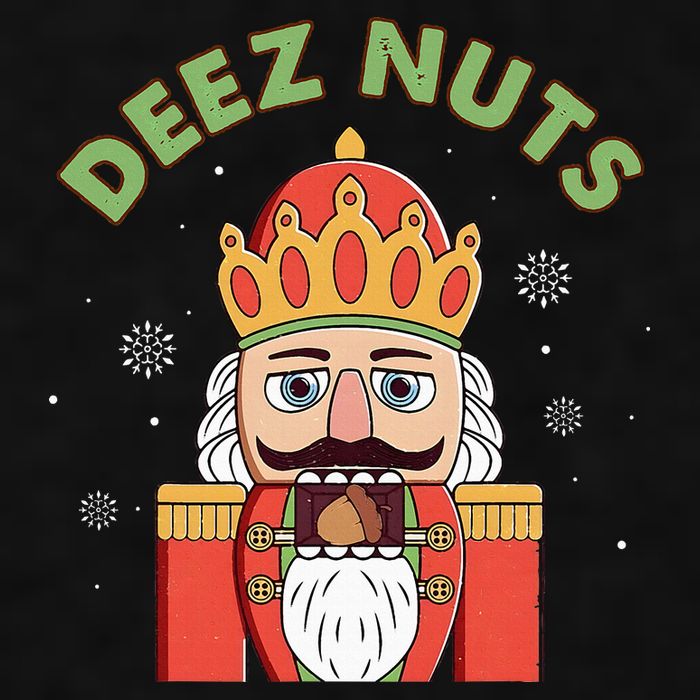 Deez Nuts Nutcracker Nut Christmas Pjs Ladies PosiCharge Tri-Blend Wicking Tank