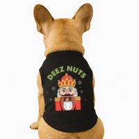 Deez Nuts Nutcracker Nut Christmas Pjs Doggie Tank