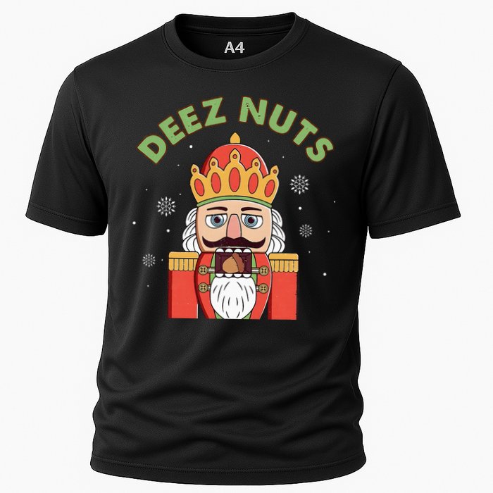 Deez Nuts Nutcracker Nut Christmas Pjs Performance Shirt