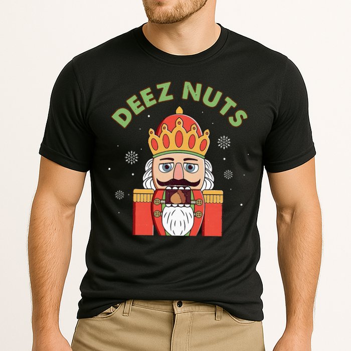 Deez Nuts Nutcracker Nut Christmas Pjs Performance Shirt
