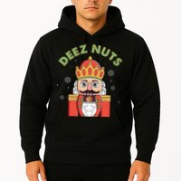 Deez Nuts Nutcracker Nut Christmas Pjs Hoodie