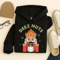 Deez Nuts Nutcracker Nut Christmas Pjs Hoodie