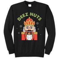 Deez Nuts Nutcracker Nut Christmas Pjs Sweatshirt