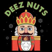 Deez Nuts Nutcracker Nut Christmas Pjs Sweatshirt