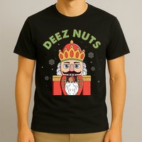 Deez Nuts Nutcracker Nut Christmas Pjs T-Shirt