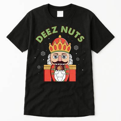 Deez Nuts Nutcracker Nut Christmas Pjs Tall T-Shirt