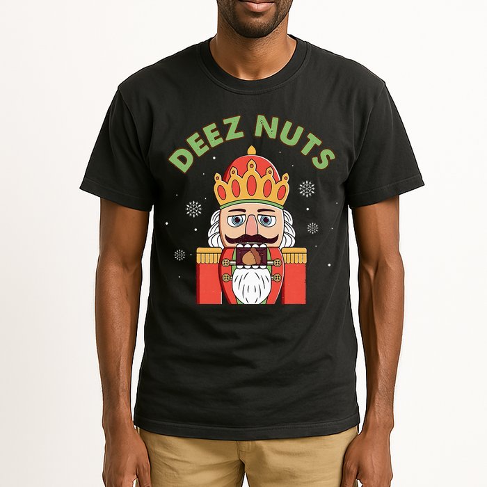 Deez Nuts Nutcracker Nut Christmas Pjs Tall T-Shirt