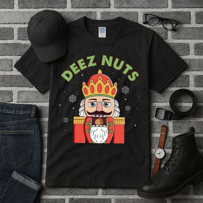 Deez Nuts Nutcracker Nut Christmas Pjs Tall T-Shirt