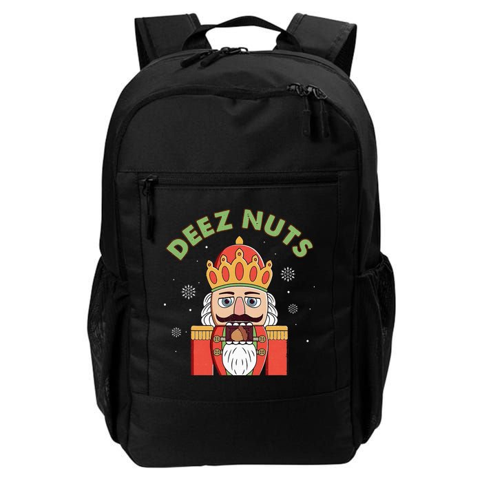 Deez Nuts Nutcracker Nut Christmas Pjs Backpack