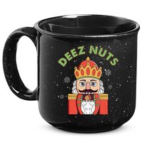 Deez Nuts Nutcracker Nut Christmas Pjs 15oz Campfire Ceramic Mug