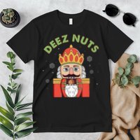 Deez Nuts Nutcracker Nut Christmas Pjs Premium T-Shirt