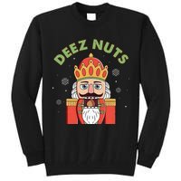 Deez Nuts Nutcracker Nut Christmas Pjs Tall Sweatshirt