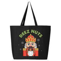 Deez Nuts Nutcracker Nut Christmas Pjs 25L Jumbo Tote