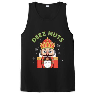 Deez Nuts Nutcracker Nut Christmas Pjs PosiCharge Competitor Tank