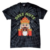 Deez Nuts Nutcracker Nut Christmas Pjs Tie-Dye T-Shirt
