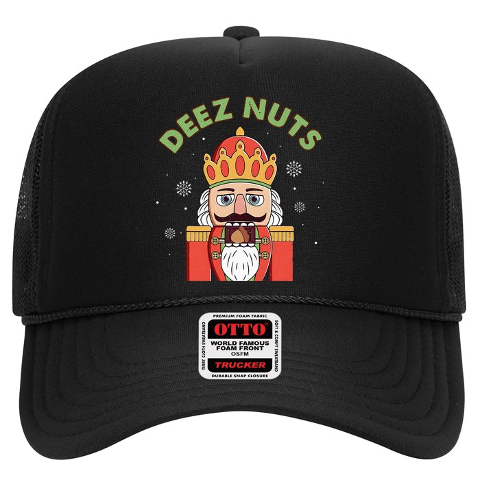 Deez Nuts Nutcracker Nut Christmas Pjs Trucker Hat