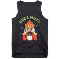 Deez Nuts Nutcracker Nut Christmas Pjs Tank Top