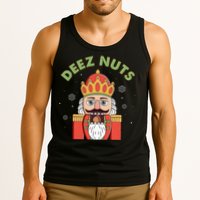 Deez Nuts Nutcracker Nut Christmas Pjs Tank Top