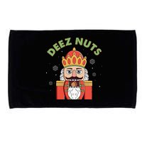 Deez Nuts Nutcracker Nut Christmas Pjs Microfiber Hand Towel