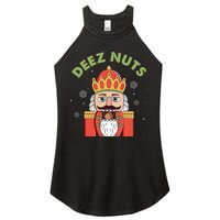 Deez Nuts Nutcracker Nut Christmas Pjs Women's Perfect Tri Rocker Tank