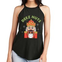 Deez Nuts Nutcracker Nut Christmas Pjs Women's Perfect Tri Rocker Tank