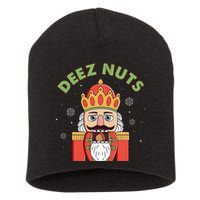 Deez Nuts Nutcracker Nut Christmas Pjs Short Acrylic Beanie
