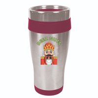 Deez Nuts Nutcracker Nut Christmas Pjs 16oz Travel Tumbler