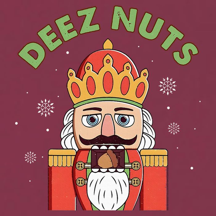 Deez Nuts Nutcracker Nut Christmas Pjs 16oz Travel Tumbler