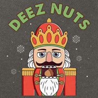 Deez Nuts Nutcracker Nut Christmas Pjs Cotton Canvas Backpack