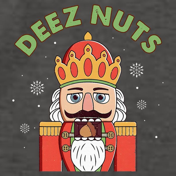 Deez Nuts Nutcracker Nut Christmas Pjs Vector Backpack