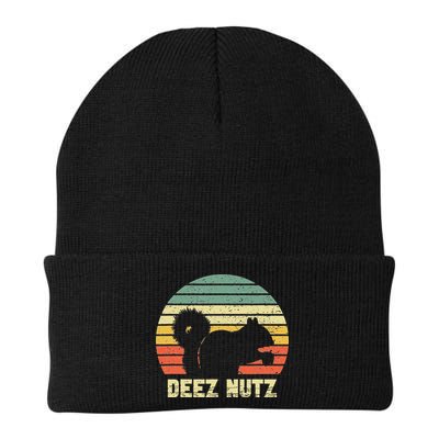 Deez Nuts Nutcracker Squirrel Deez Nutz Deezs Nut Funny Knit Cap Winter Beanie