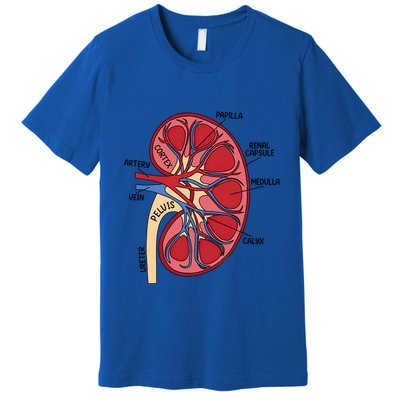 Dialysis Nurse Ney Definition Rn Nurse Mom Funny Gift Premium T-Shirt