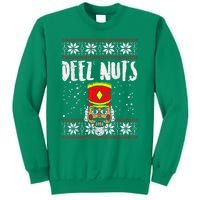 Deez Nuts Nutcracker Funny Ugly Christmas Sweater Meme Gift Sweatshirt